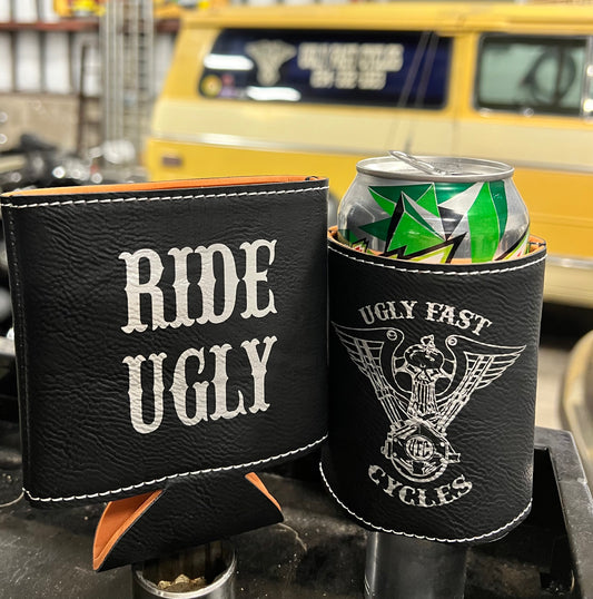 Leather Koozie (2 sided)